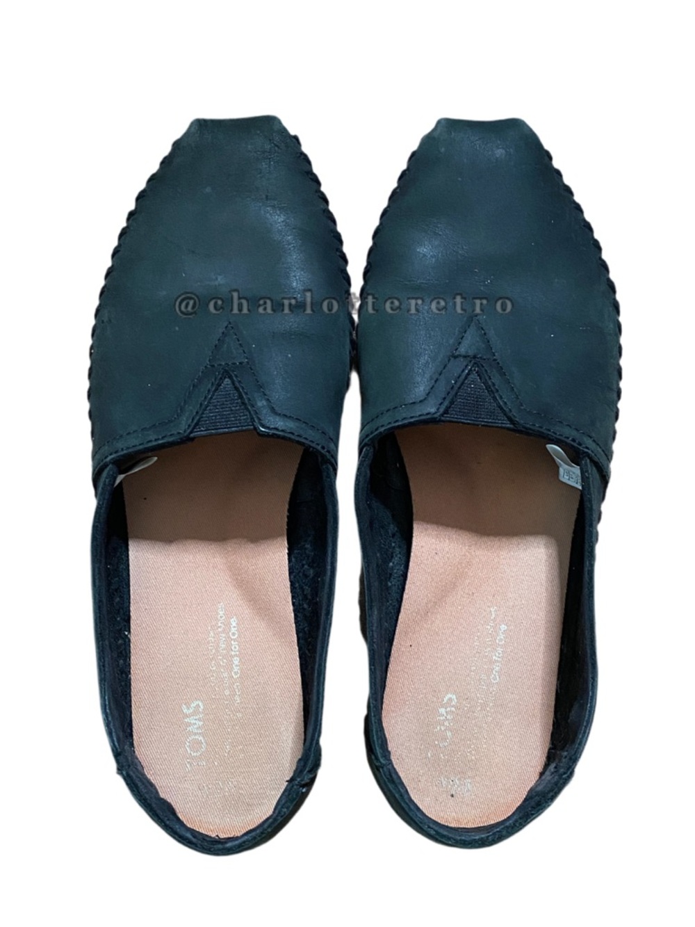Toms • Leather Alpargata Espadrilles